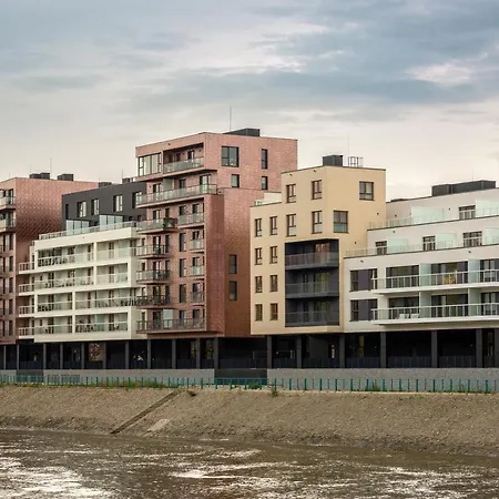 アパート Apartamenty-wroc Bulwary Ksiazece *
